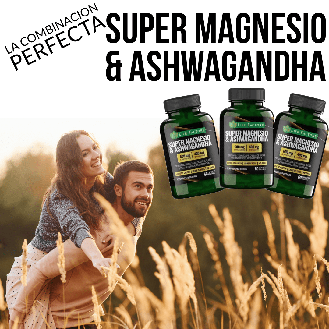 SUPER MAGNESIO & ASHWAGANDHA - nutrybelleze