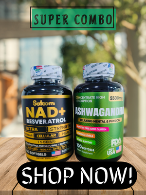 COMBO NAD RESVERATROL + ASHWAGANDHA