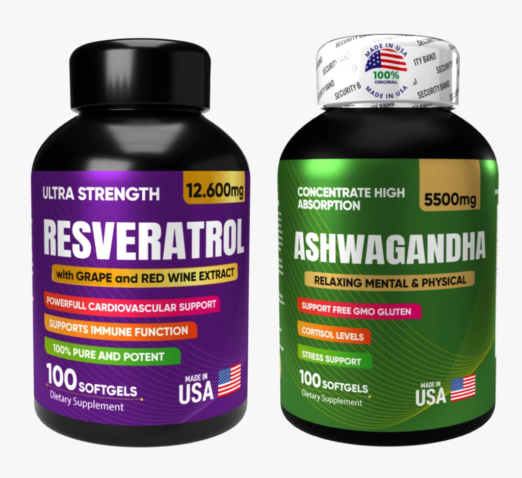 COMBO RESVERATROL Y ASHAWANDHA