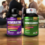 COMBO RESVERATROL Y ASHAWANDHA