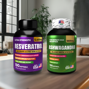 COMBO RESVERATROL Y ASHAWANDHA